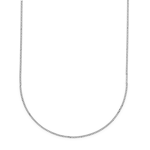 xenox-basic-halskette-925-sterlingsilber-rhodiniert-6 image 1