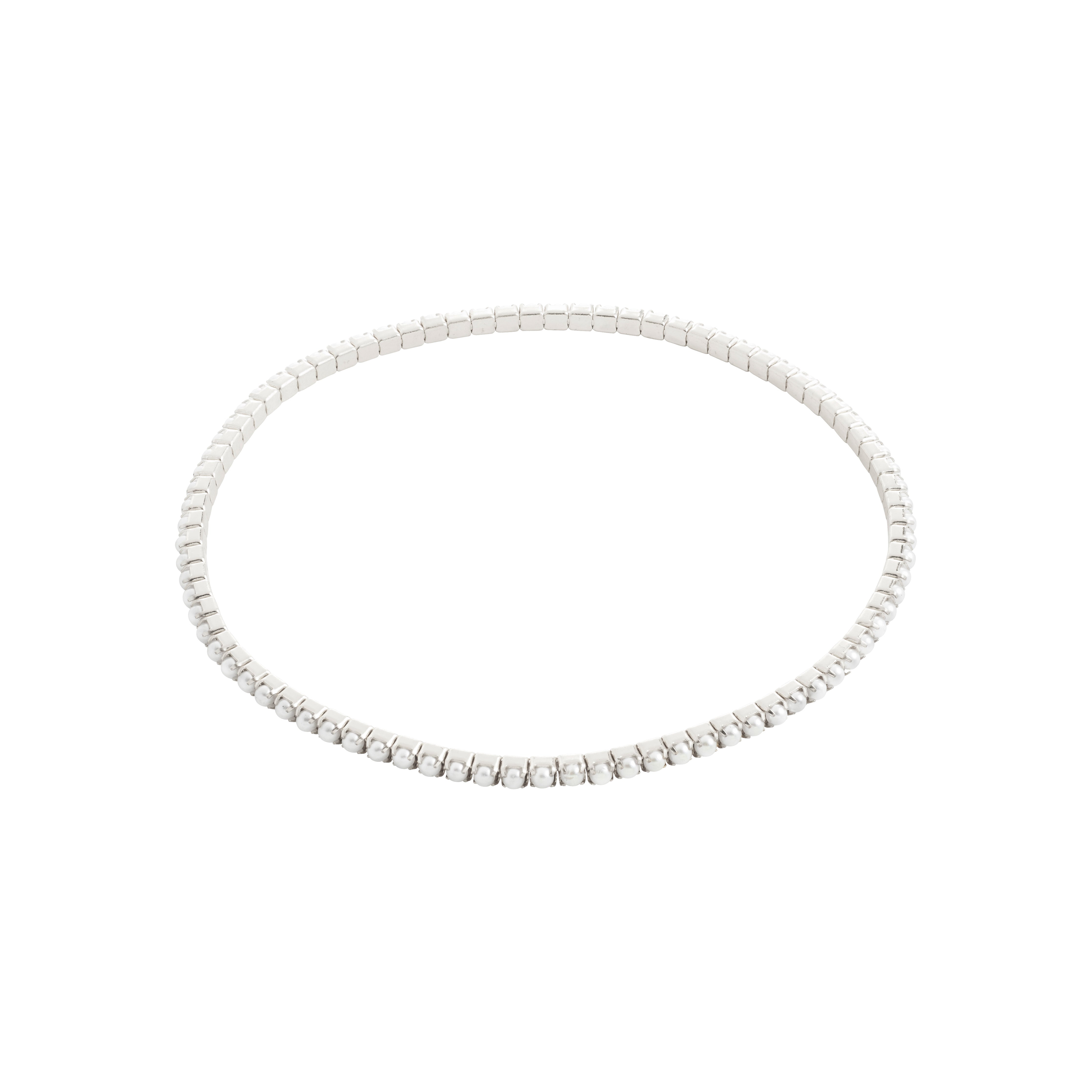 pilgrim-arash-perlenarmband-versilbert image 1