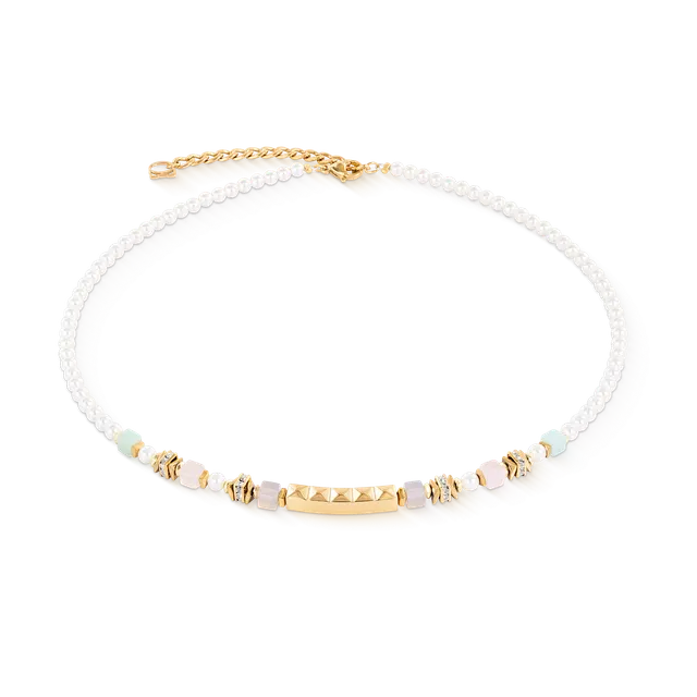 coeur-de-lion-beads-pearls-spike-halskette-pastel-42-cm image 1