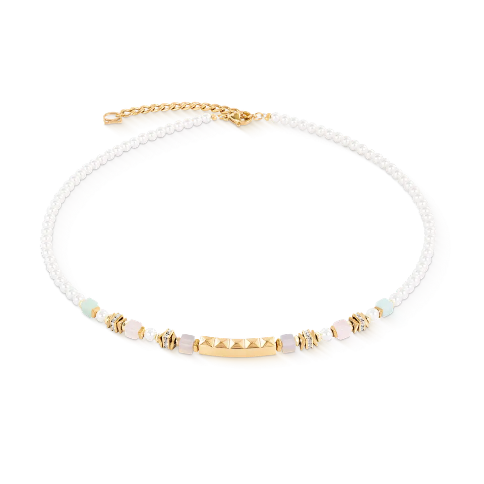 coeur-de-lion-beads-pearls-spike-halskette-pastel-42-cm image 1