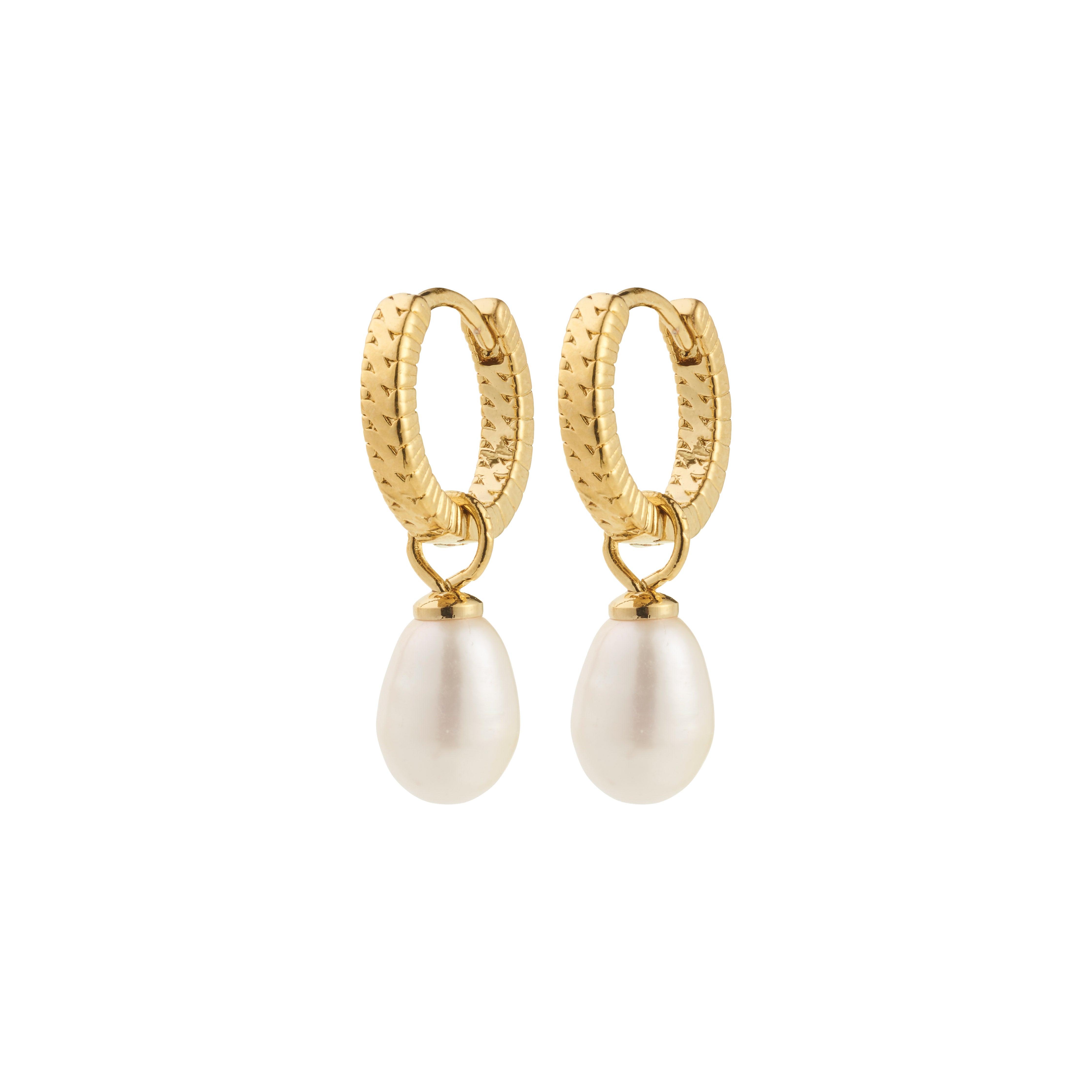 pilgrim-elliana-creolen-mit-s-wasserperlen-gold-plated image 1