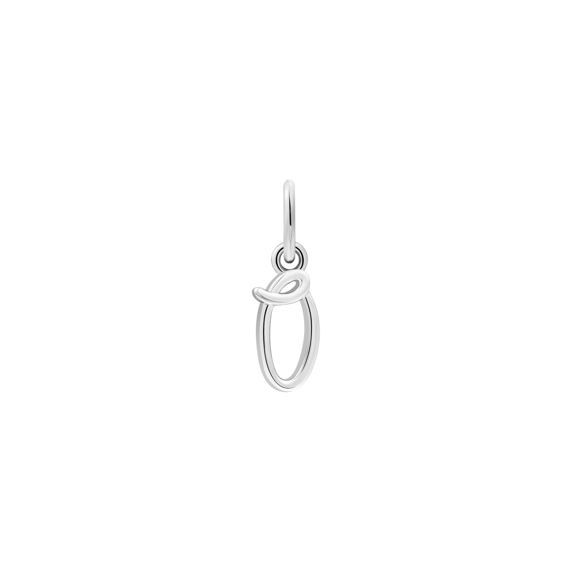 xenox-o-letter-italic-charm-925-sterlingsilber-rhodiniert-xs10452w-o image 1