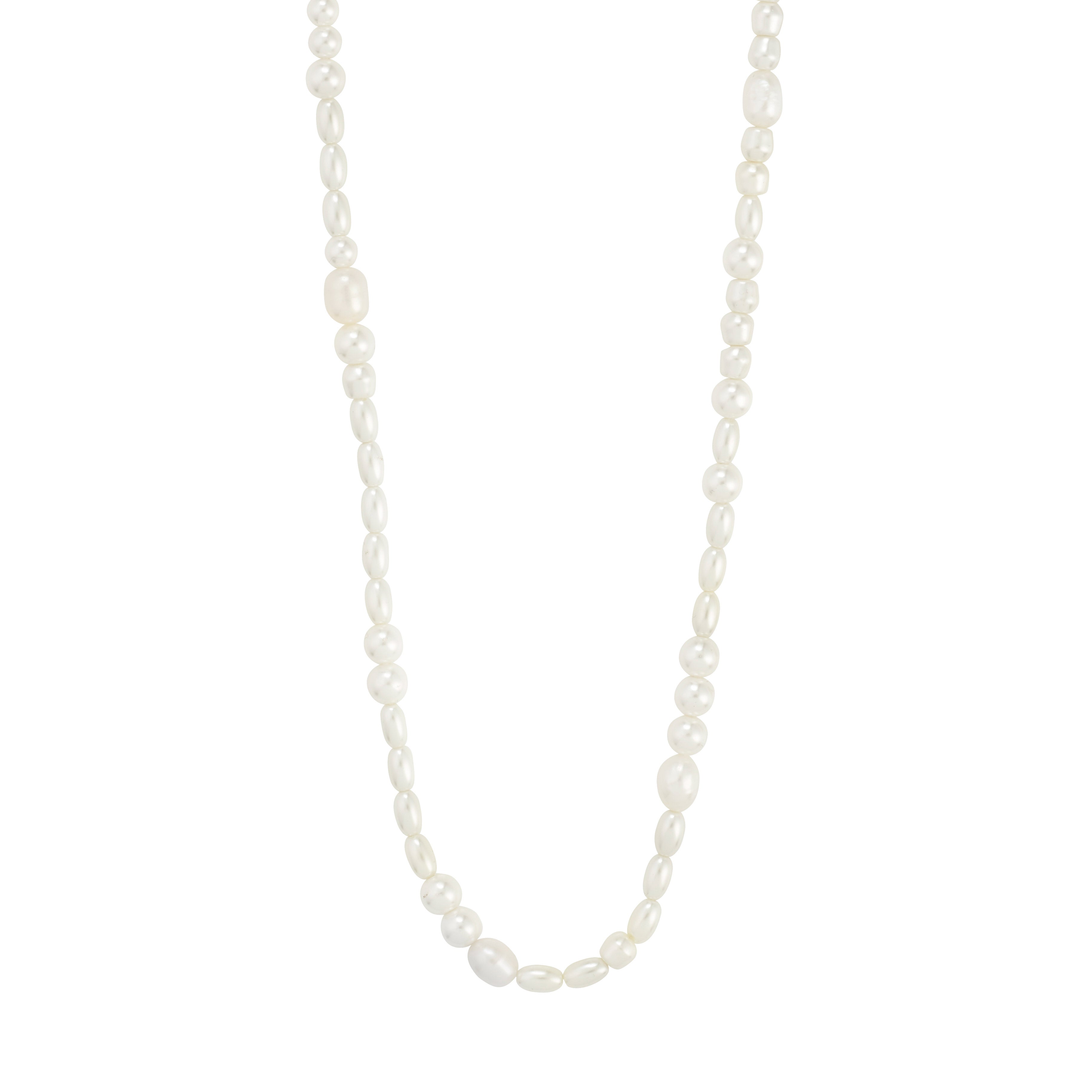 pilgrim-elliana-kette-versilbert-s-wasserperlen-glasperlen-40-15-cm image 1