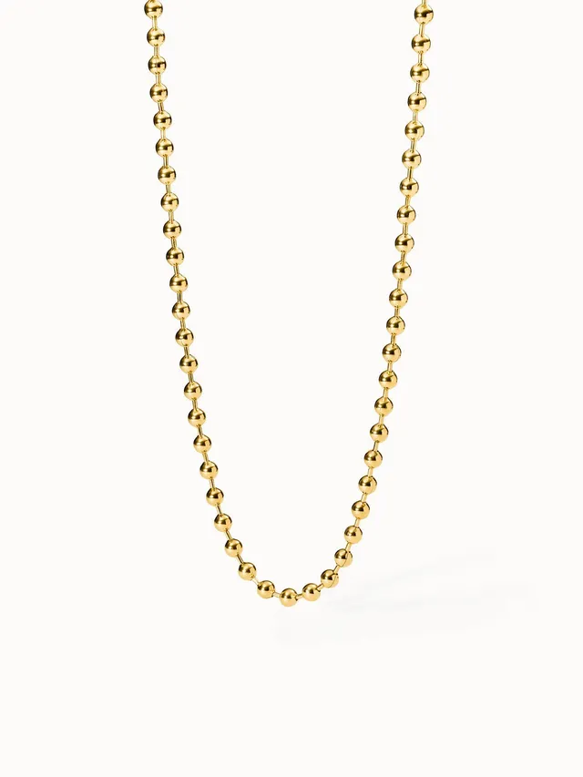 purelei-bubble-kette-4-mm-verstellbare-kugelkette-40-45-cm image 1