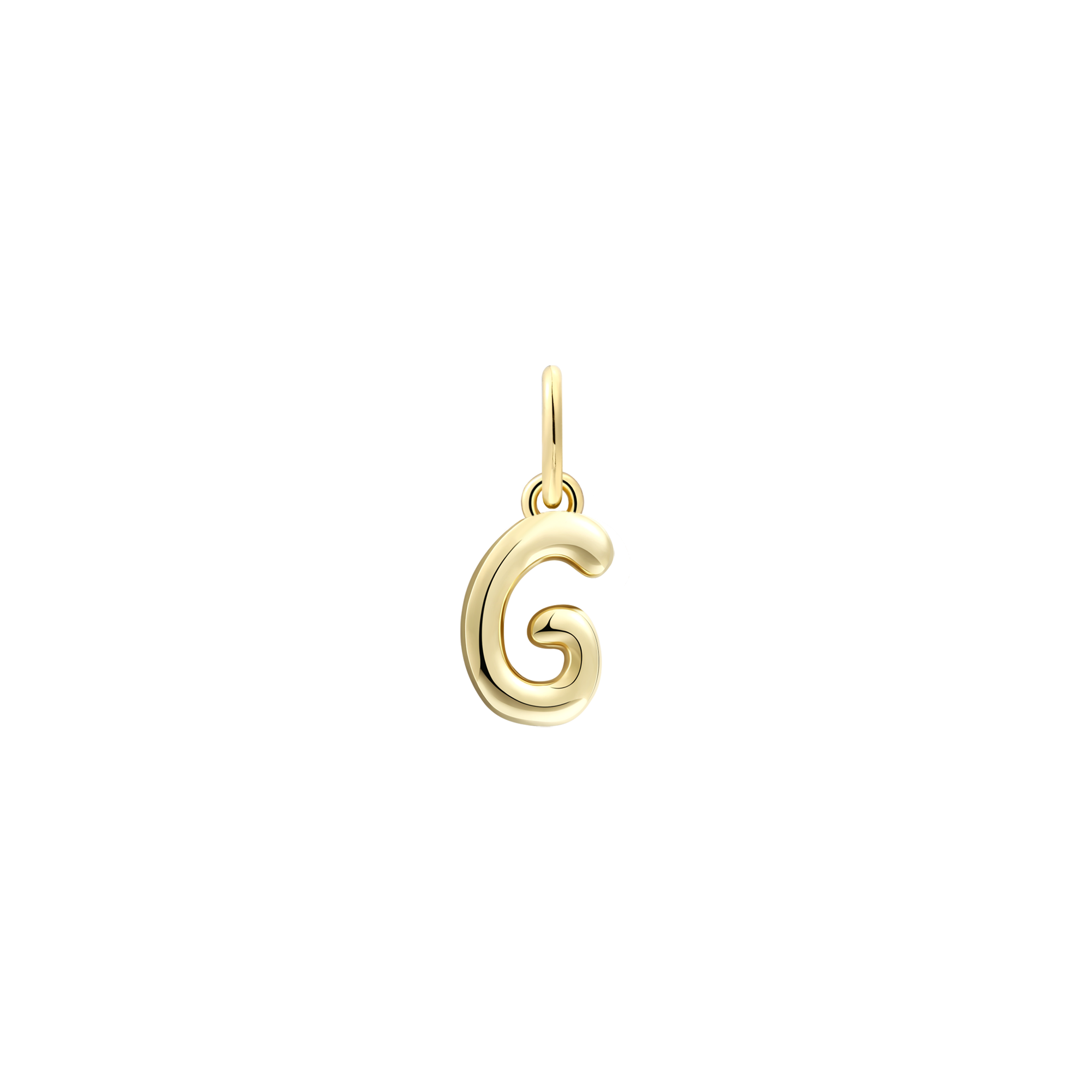 xenox-g-letter-bold-charm-925-sterlingsilber-18k-vergoldung image 1