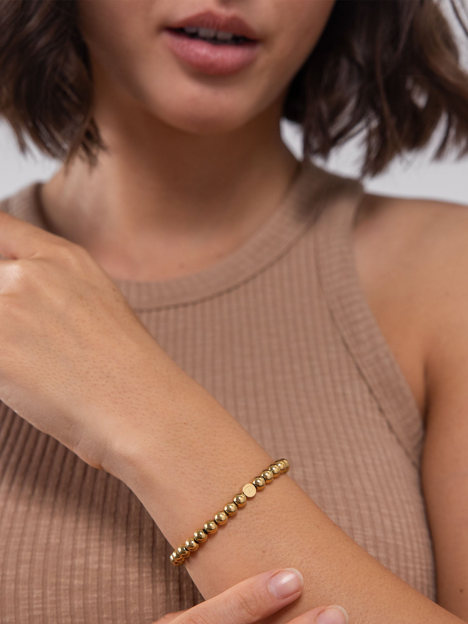 purelei-letter-d-armband-initiale-verstellbar image 3