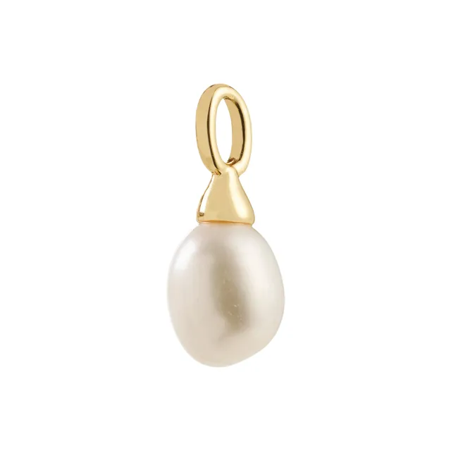 pilgrim-charm-mini-perlenanh-nger-vergoldet-s-wasserperle-charm image 1