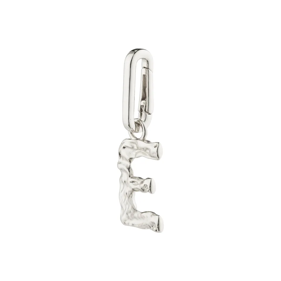 pilgrim-charm-anh-nger-buchstabe-e-versilbert image 1