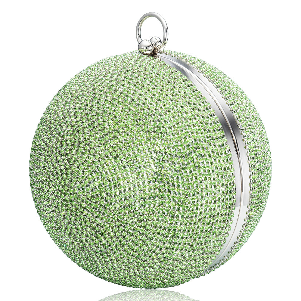 julie-julsen-disco-bag-handtasche-gr-n-kugel-clutch-mit-zirkonia image 1