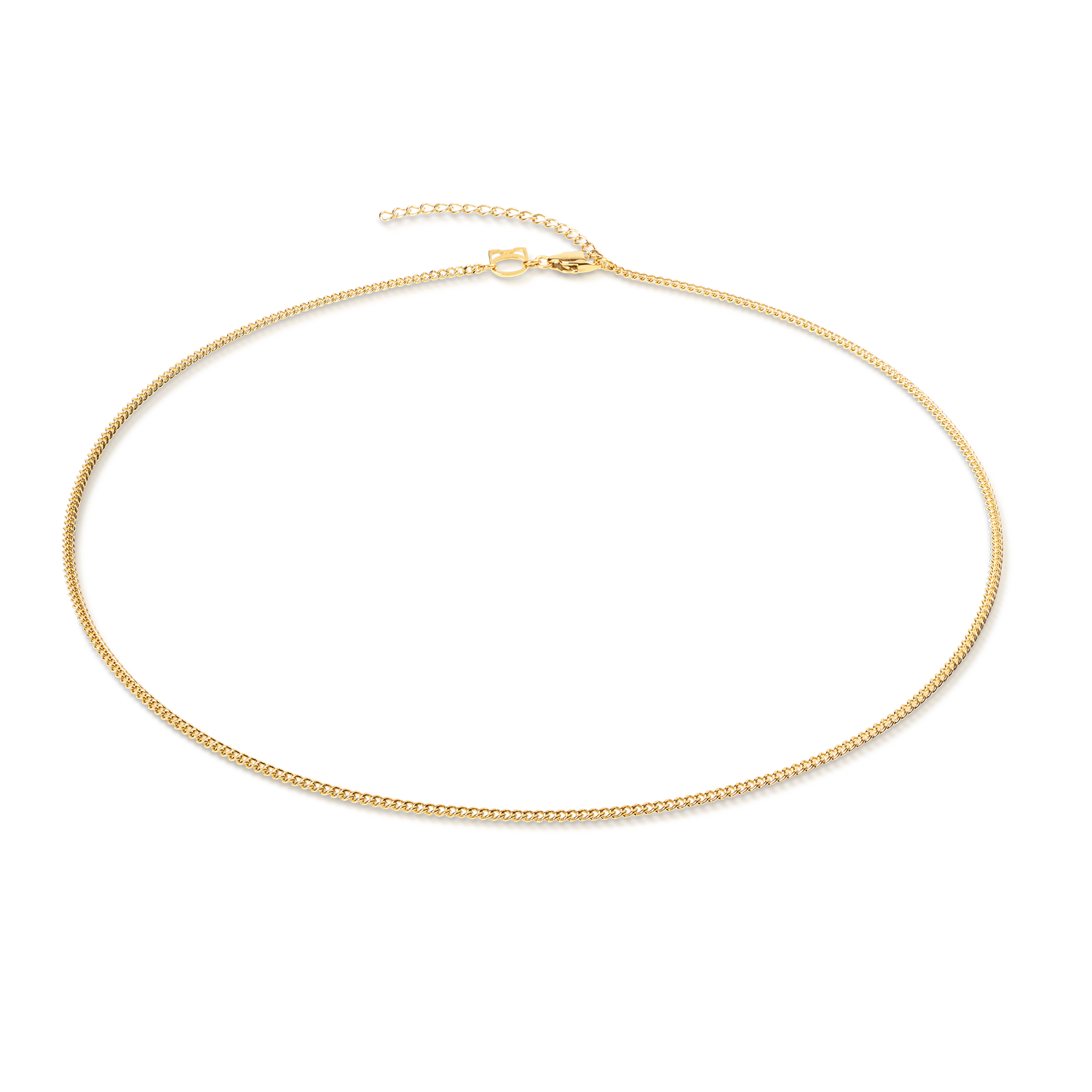 coeur-de-lion-charm-halskette-fein-gold-edelstahl-47-cm-6-cm image 1