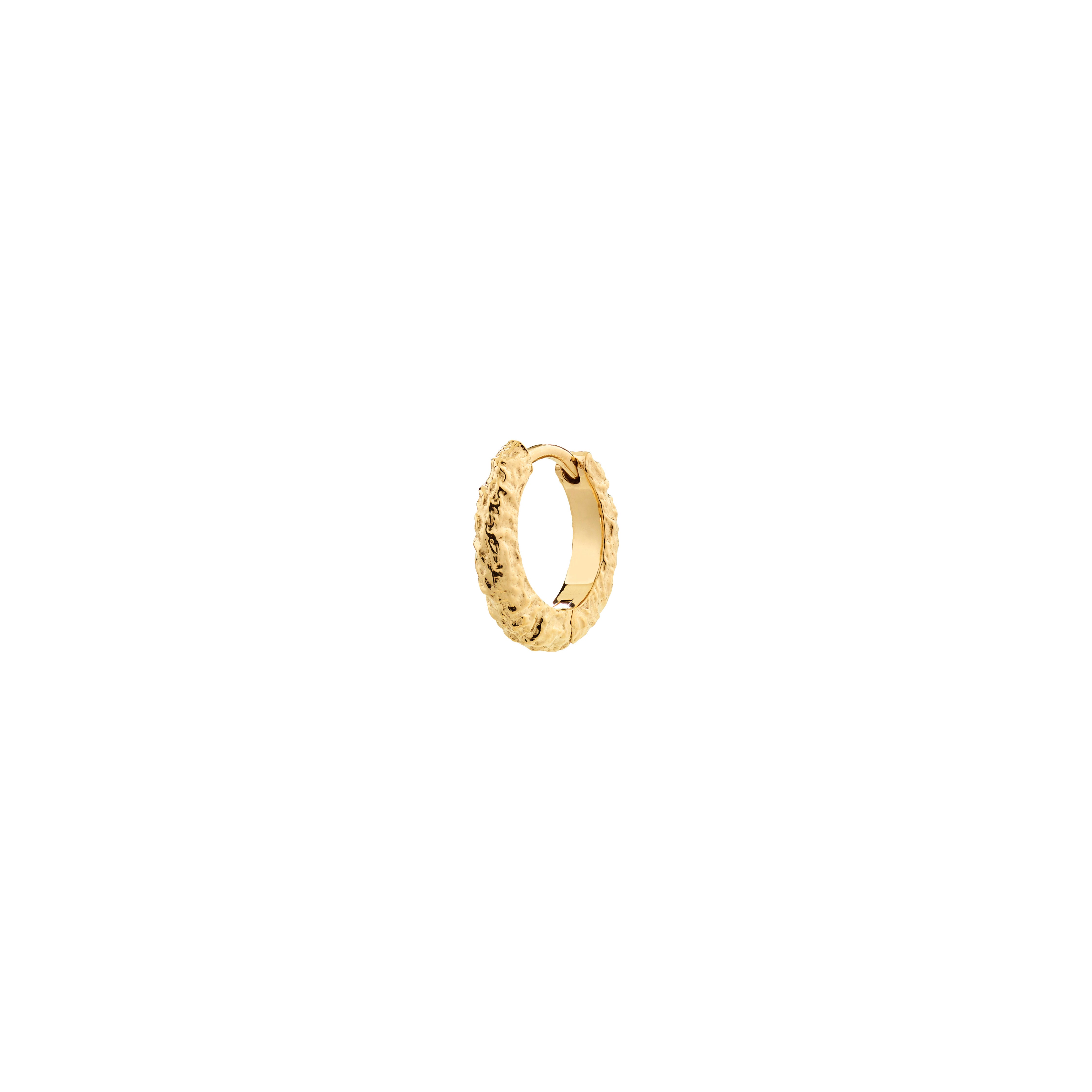 pilgrim-x-dea-etch-hoop-01-creole-14-mm-vergoldet-einzelst-ck image 1