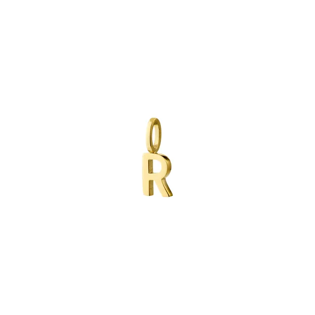 pilgrim-buchstaben-anh-nger-r-goldplattiert image 1