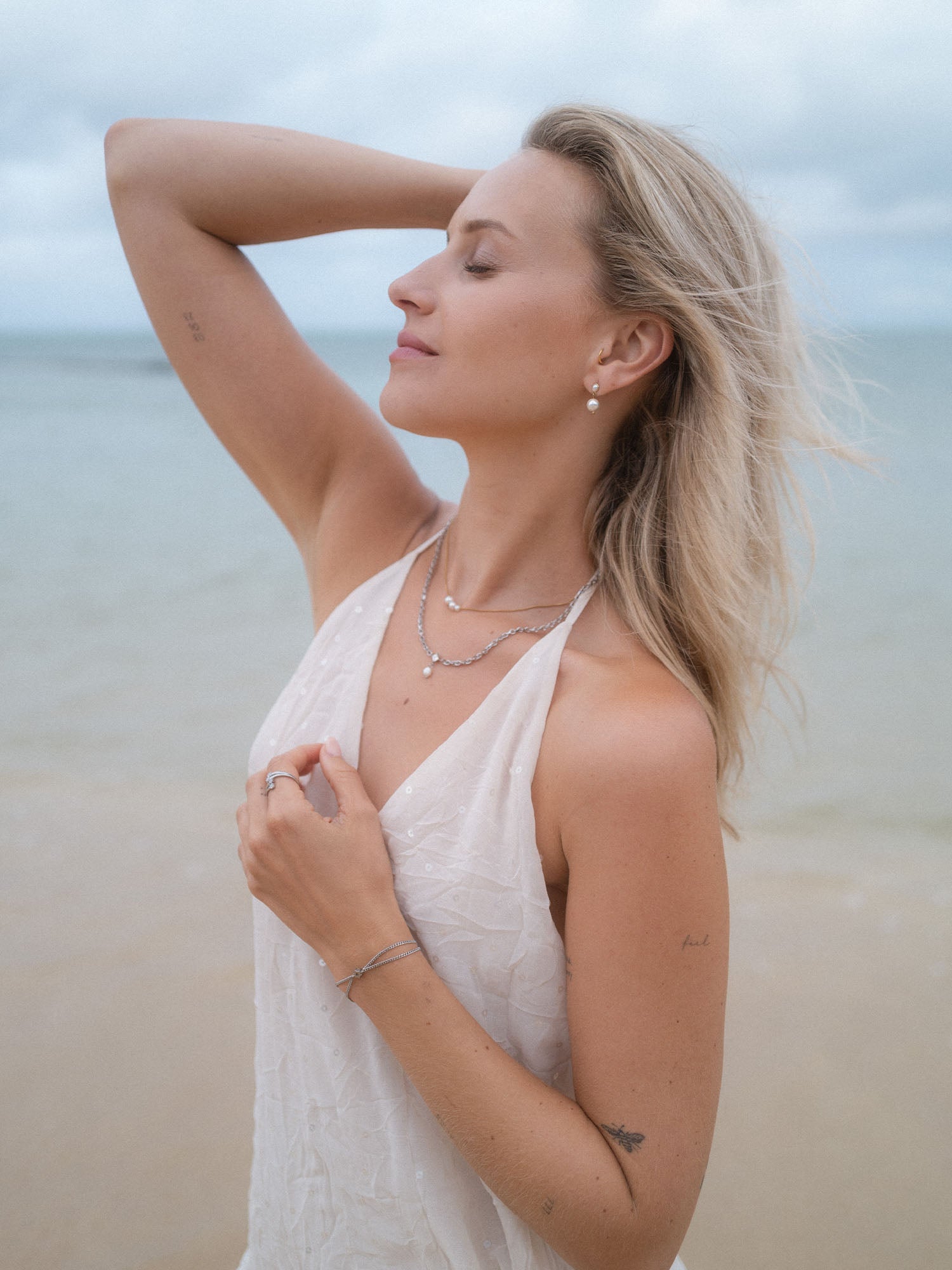 purelei-create-moments-kette-zirkonia-s-wasserperle-verstellbar image 7