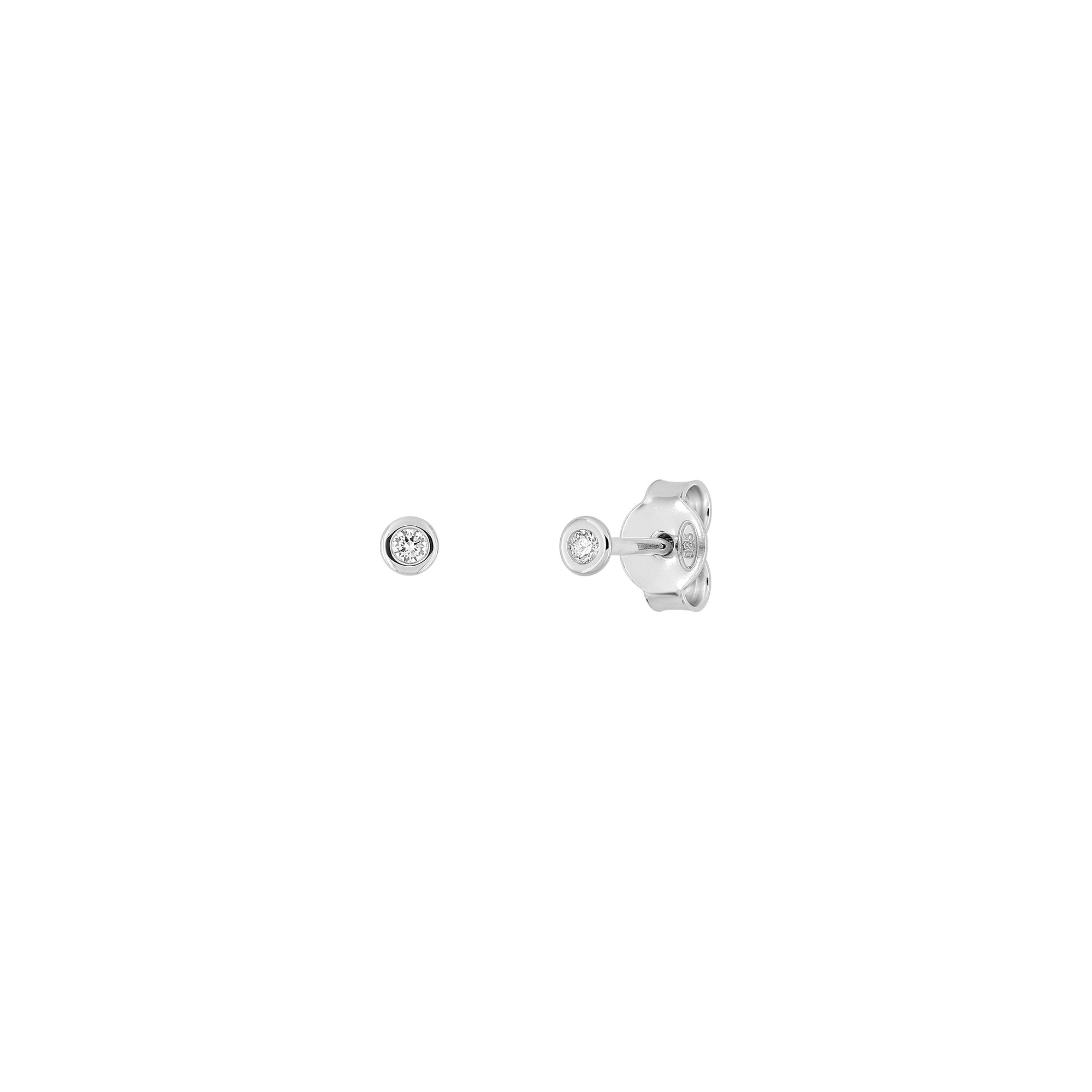xenox-zarge-petite-ohrringe-925-sterlingsilber-mit-lab-grown-diamonds image 2