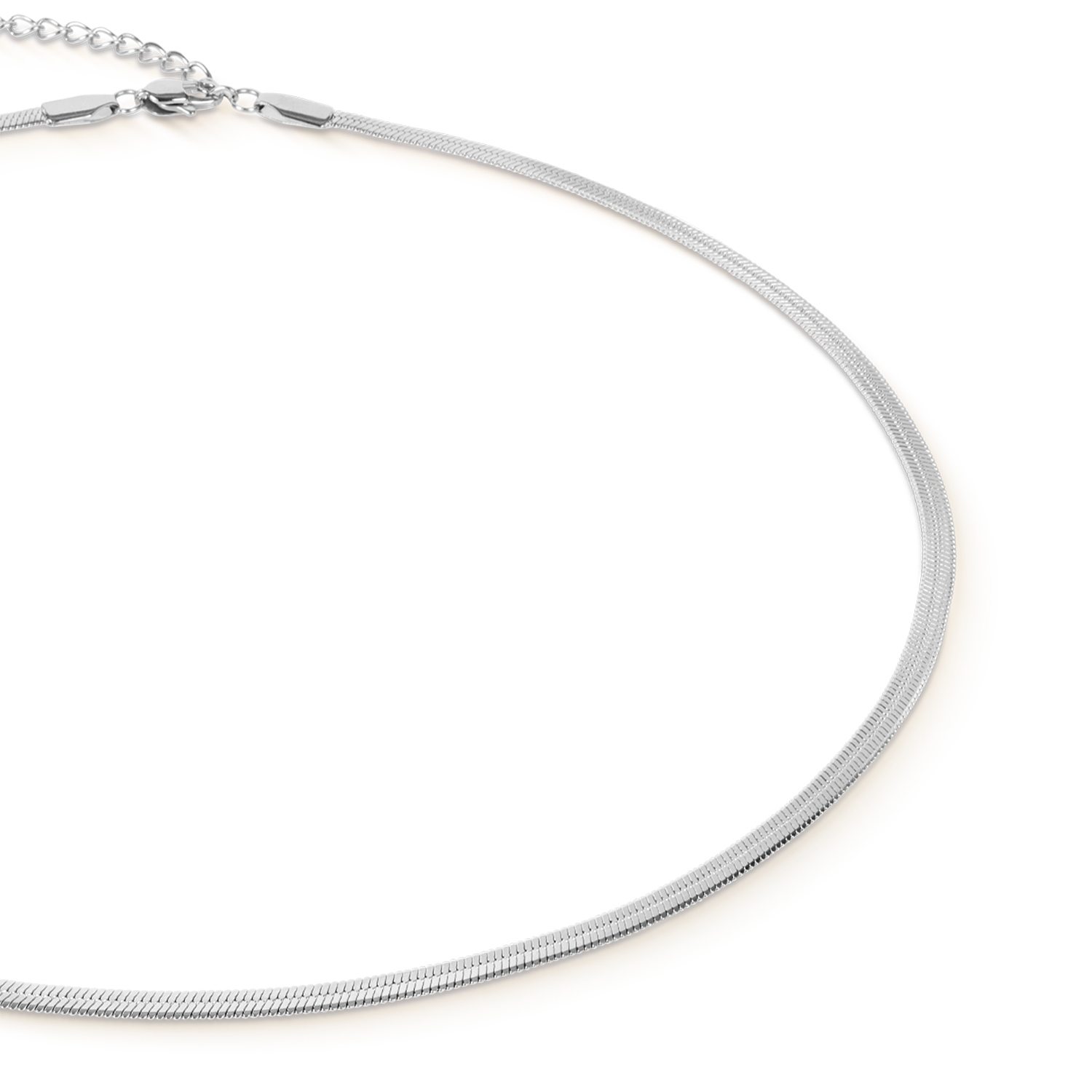 coeur-de-lion-flache-schlangenkette-silber-42-cm-6-cm-3-mm image 2
