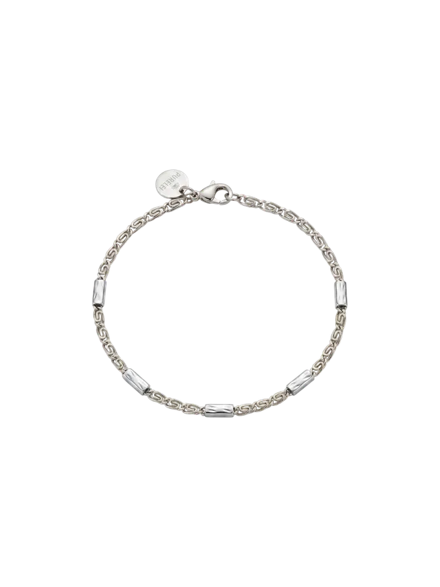 purelei-crest-armband-bicolor-edelstahl-armband-verstellbar image 1