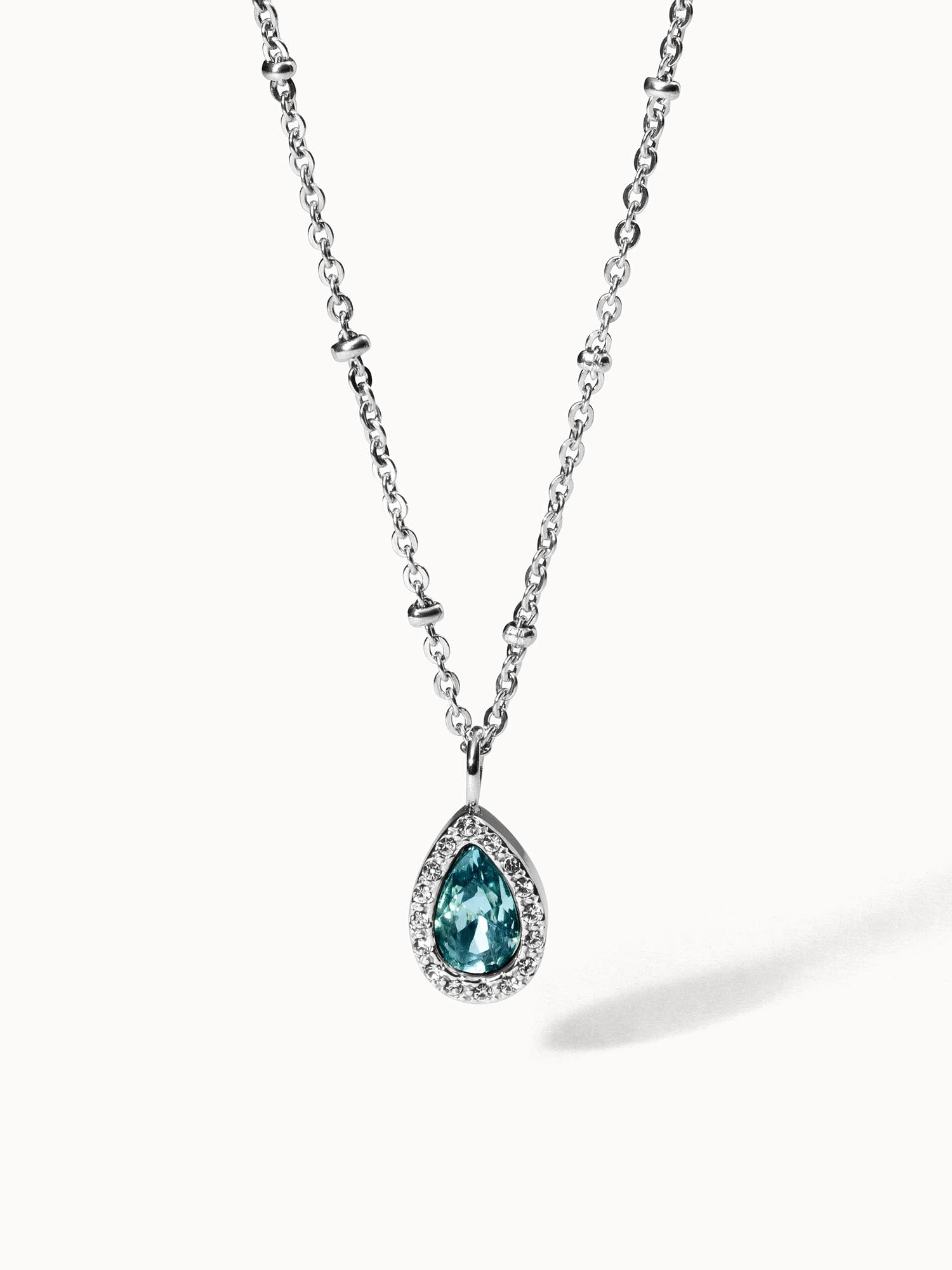 purelei-bellezza-kette-vintage-mit-blauem-tropfen-stein-verstellbar-50-55-cm image 8