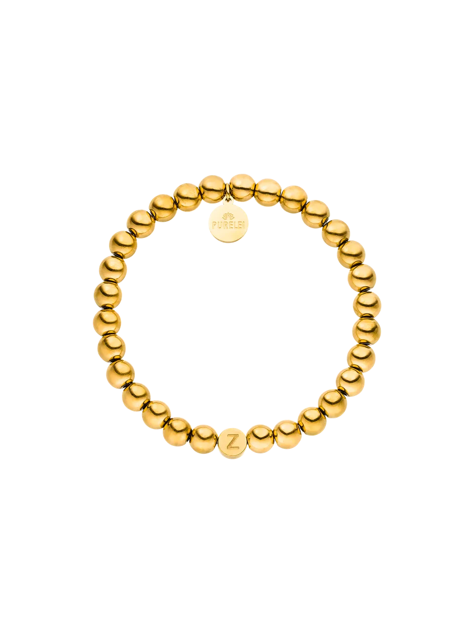 purelei-letter-z-armband-buchstabenarmband-flexibel-gold-silber image 1