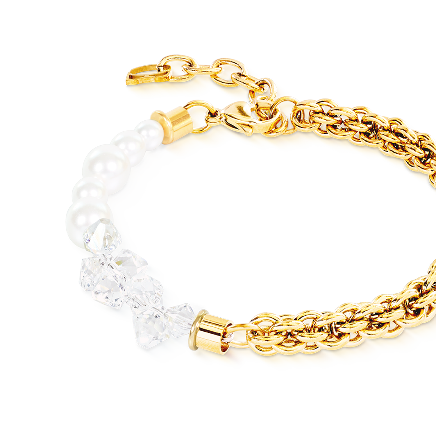 coeur-de-lion-dancing-crystals-fusion-gold-armband image 2