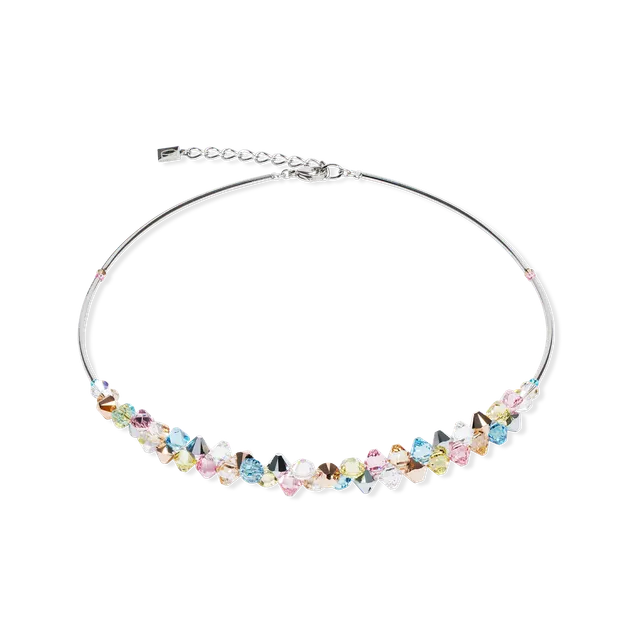 coeur-de-lion-halskette-dancing-crystals-silber-pastell image 1