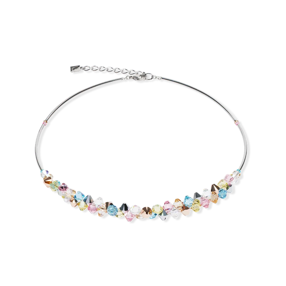 coeur-de-lion-halskette-dancing-crystals-silber-pastell image 1