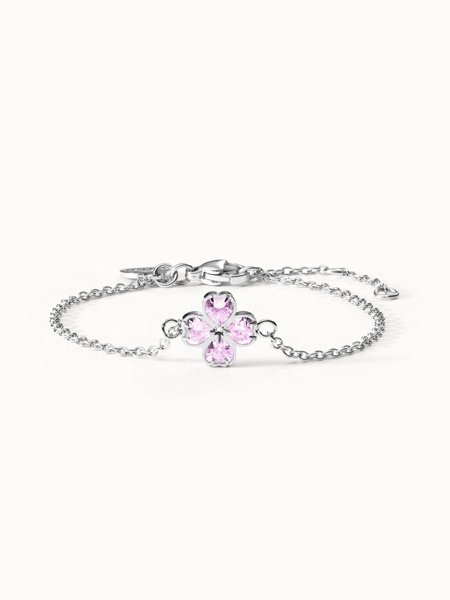 purelei-cuore-ros-armband-ankerkette-mit-herz-kleeblatt-anh-nger image 5