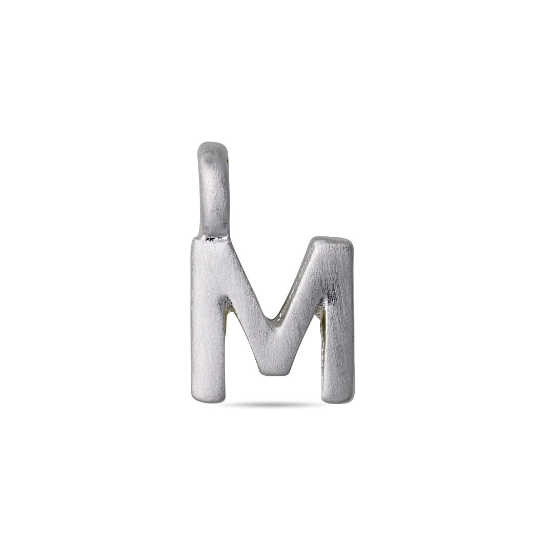 pilgrim-charm-m-anh-nger-buchstabe-m-versilbert image 1