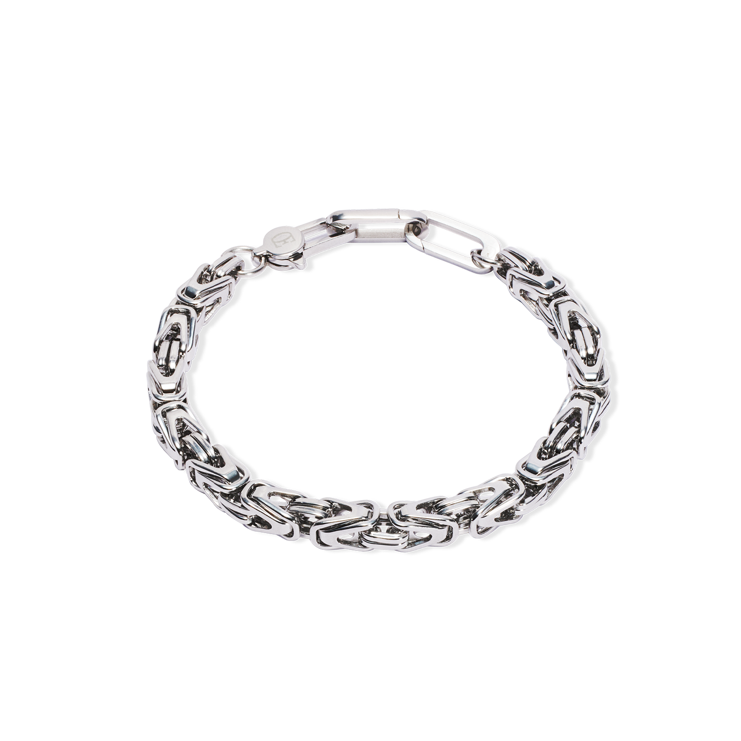 coeur-de-lion-armband-snake-chain-silber-edelstahl-schlangen-gliederkette image 1