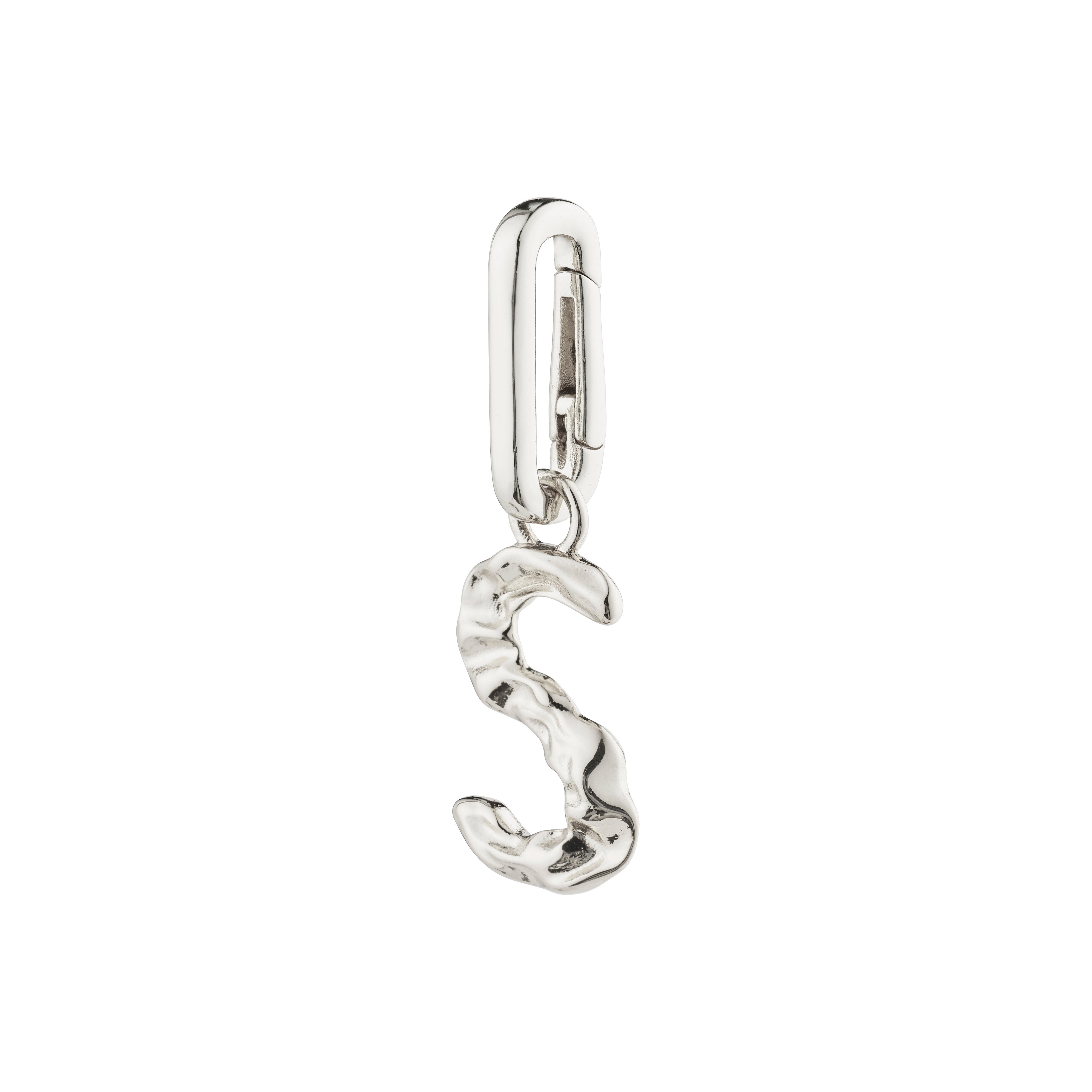 pilgrim-charm-anh-nger-s-versilbert-buchstaben-pendant image 1