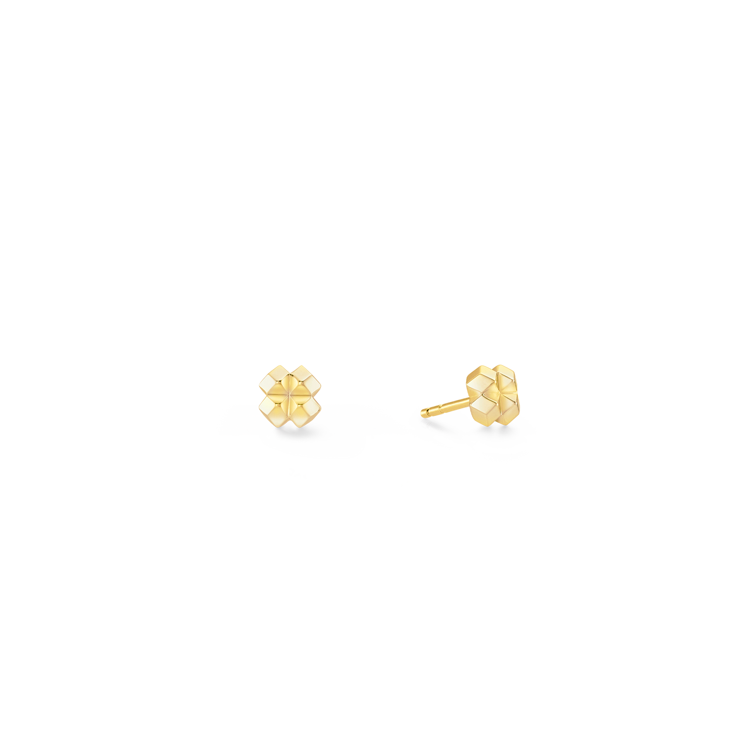coeur-de-lion-statement-collection-spike-square-ohrringe-6-mm-gold image 1