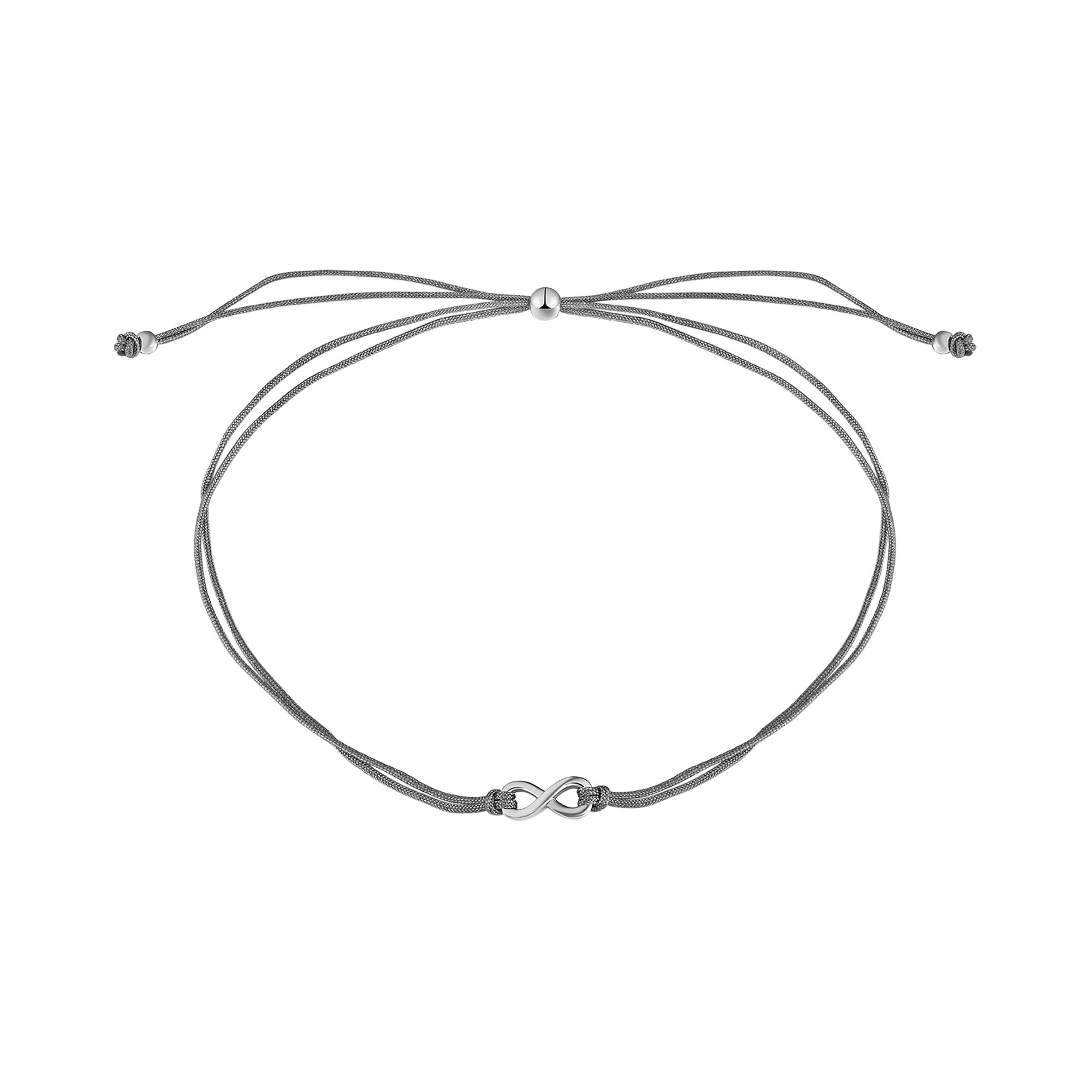 xenox-happy-armband-925-sterlingsilber-rhodiniert-mit-infinity image 1