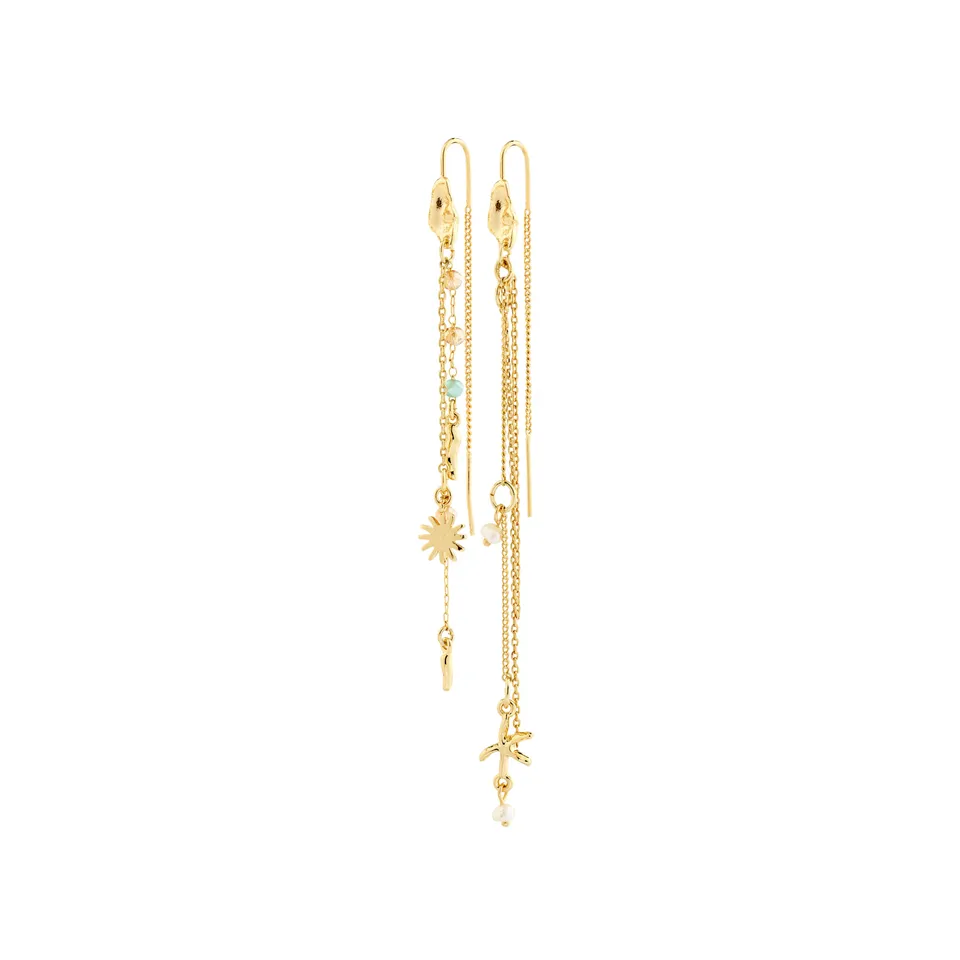 pilgrim-prism-ohrh-nger-goldplattiert-asymmetrisch image 1