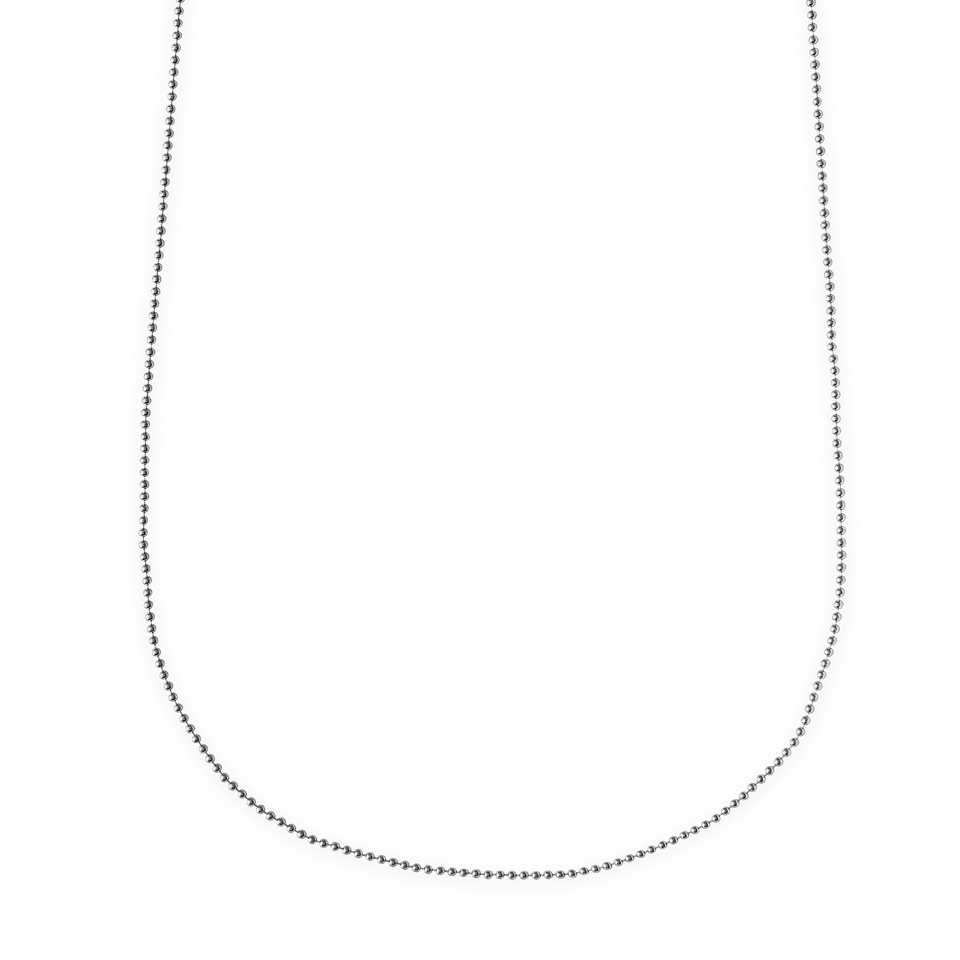 xenox-basic-halskette-925-sterlingsilber-rhodiniert-ankerkette image 1