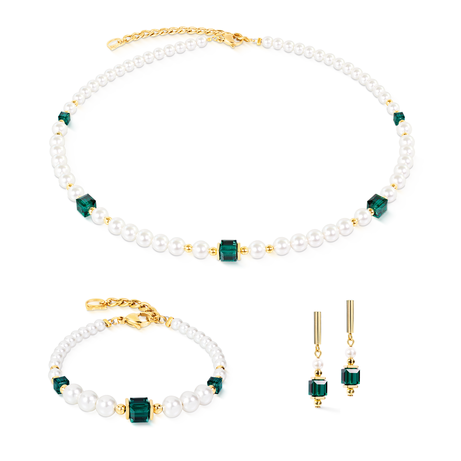 coeur-de-lion-cocktail-pearls-halskette-emerald-42cm-6cm image 3