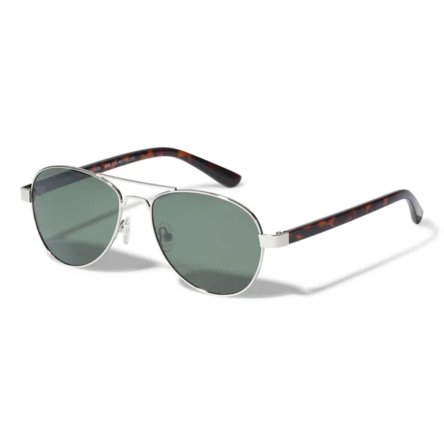 pilgrim-chevy-piloten-sonnenbrille-braun-silber image 1