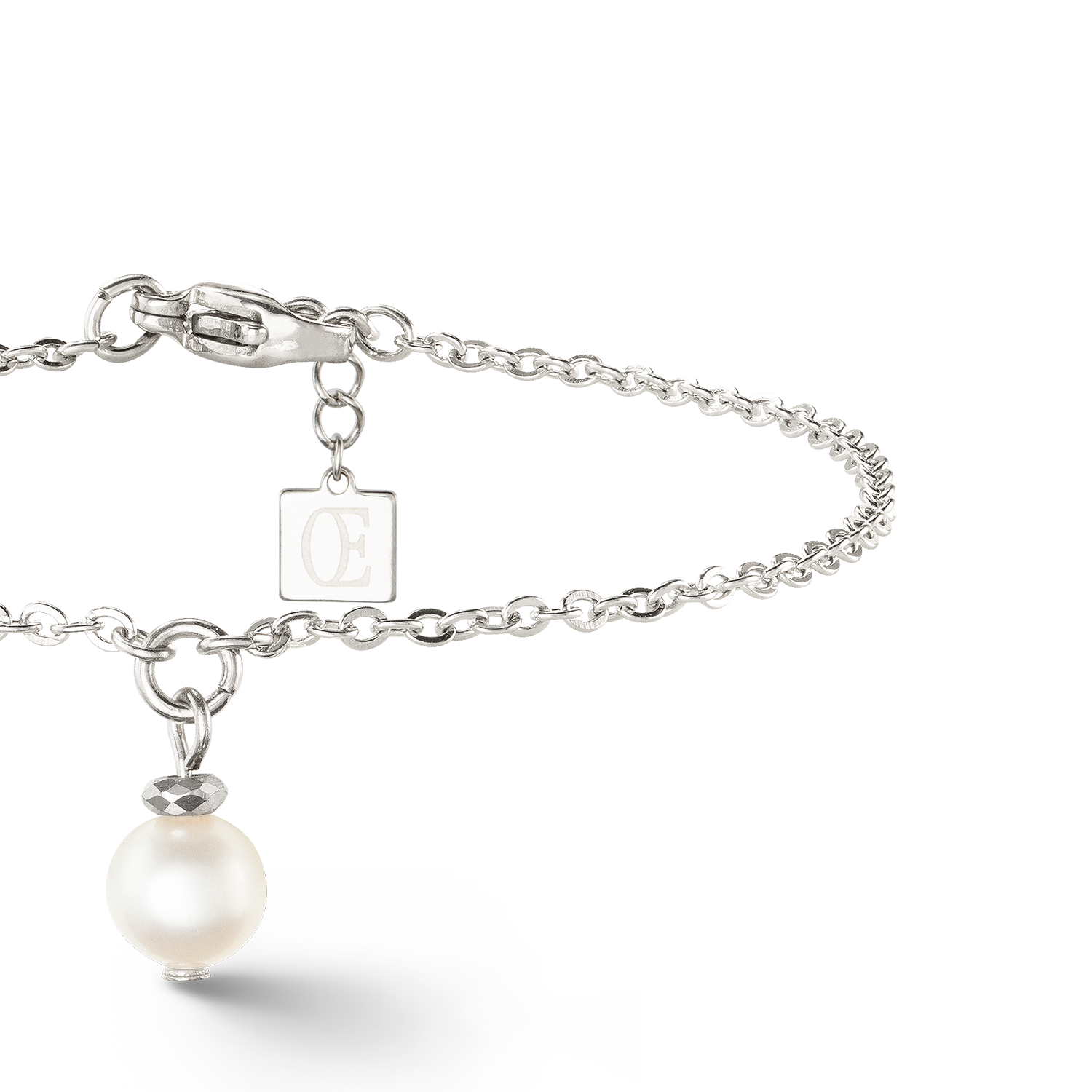 coeur-de-lion-solitaire-s-wasserperle-armband-silber image 2