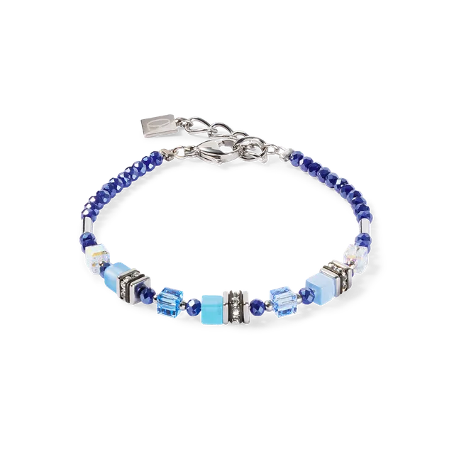 coeur-de-lion-geocube-armband-mini-cubes-blau image 1