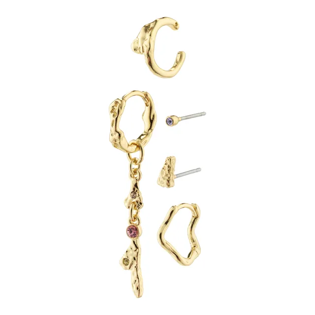 pilgrim-irene-ohrringe-cuff-5-in-1-set-goldplattiert image 1