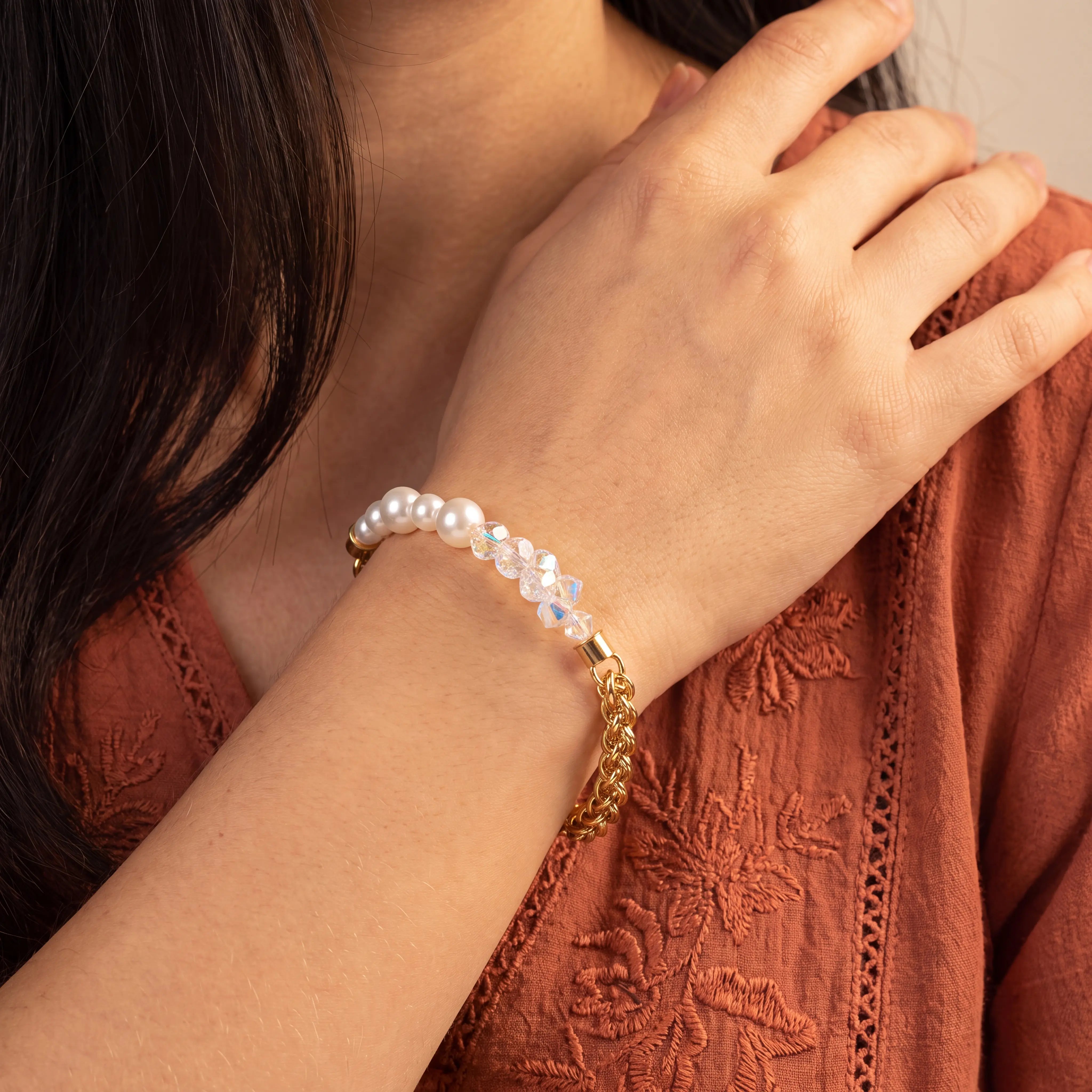 coeur-de-lion-dancing-crystals-fusion-gold-armband image 4