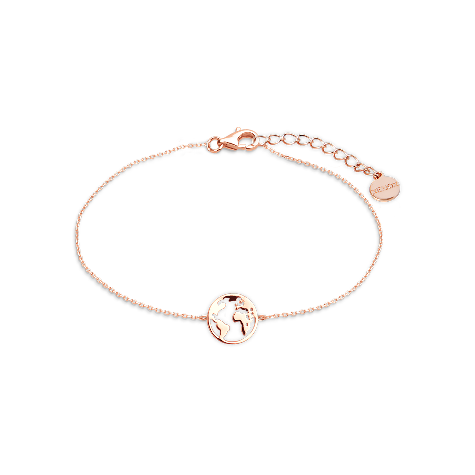 xenox-weltkugel-armband-xs3165-925-sterlingsilber-rhodiniert image 3