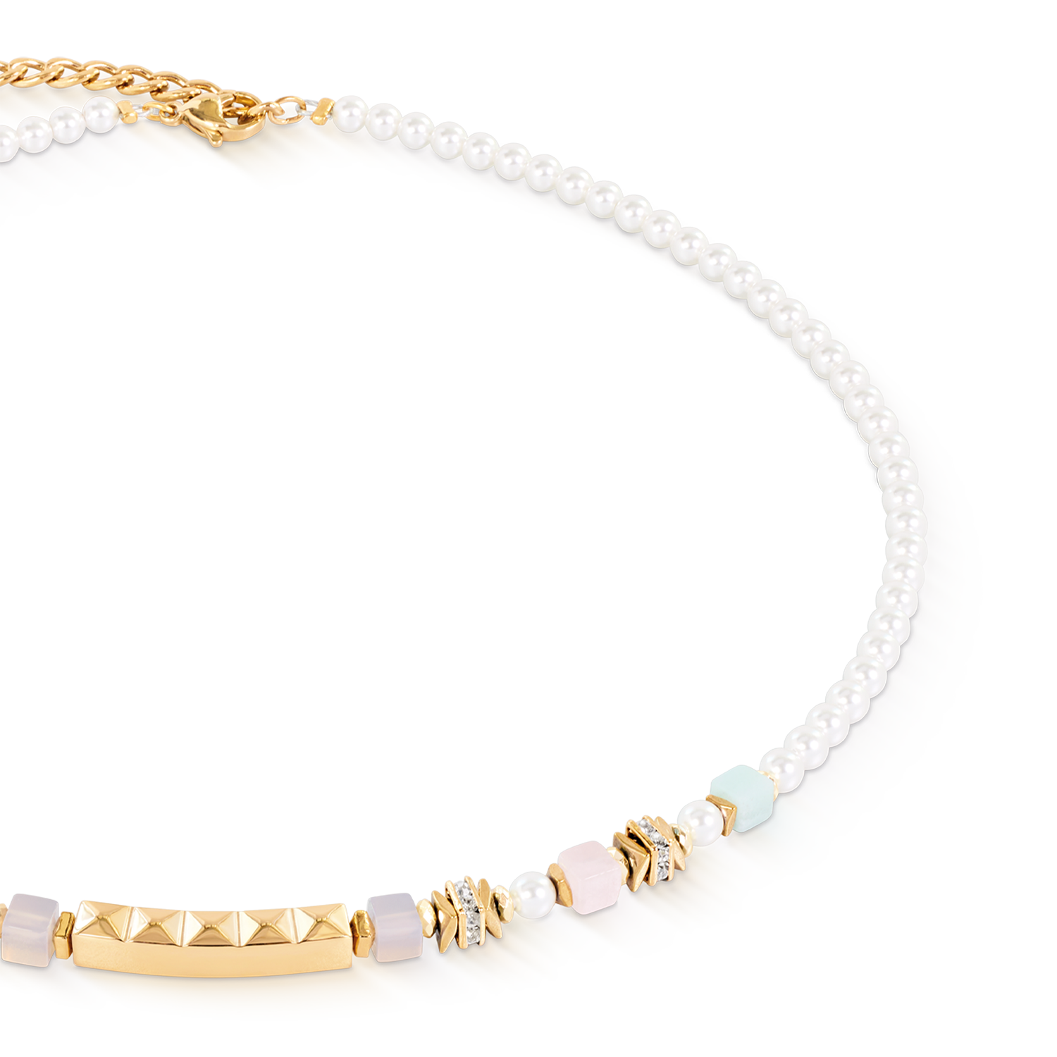 coeur-de-lion-beads-pearls-spike-halskette-pastel-42-cm image 2