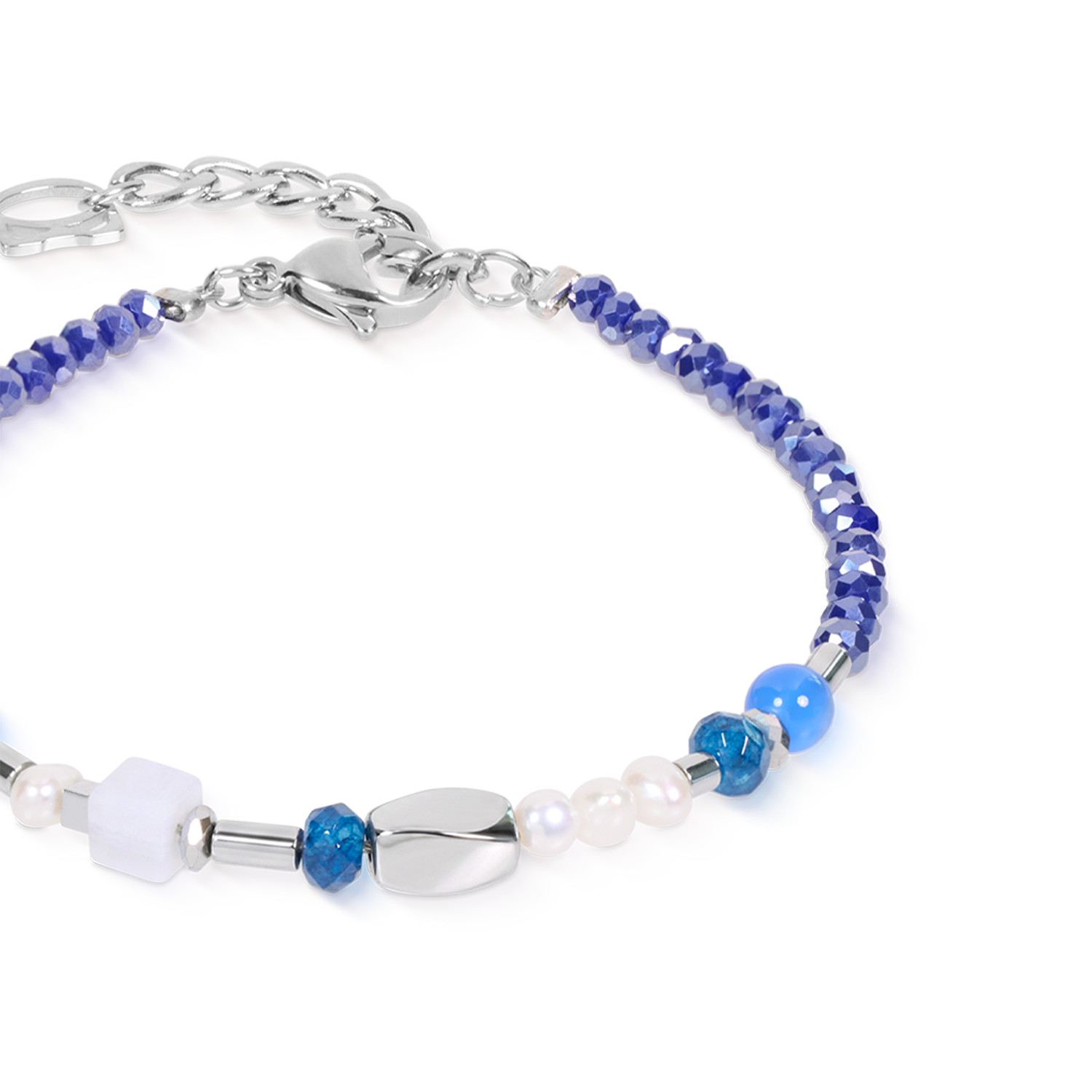 coeur-de-lion-armband-mosaic-sky-silber-17-5-cm image 2
