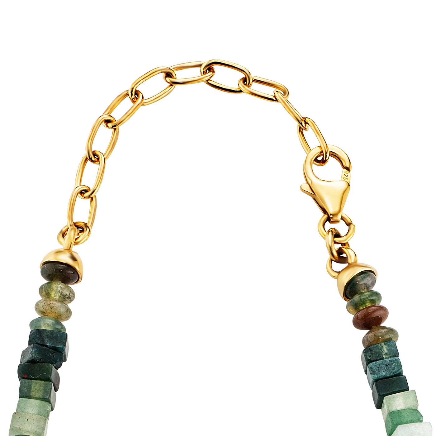 julie-julsen-loving-stones-kette-45-cm-gr-ne-edelsteine-amazonit-achat-aventurin image 4