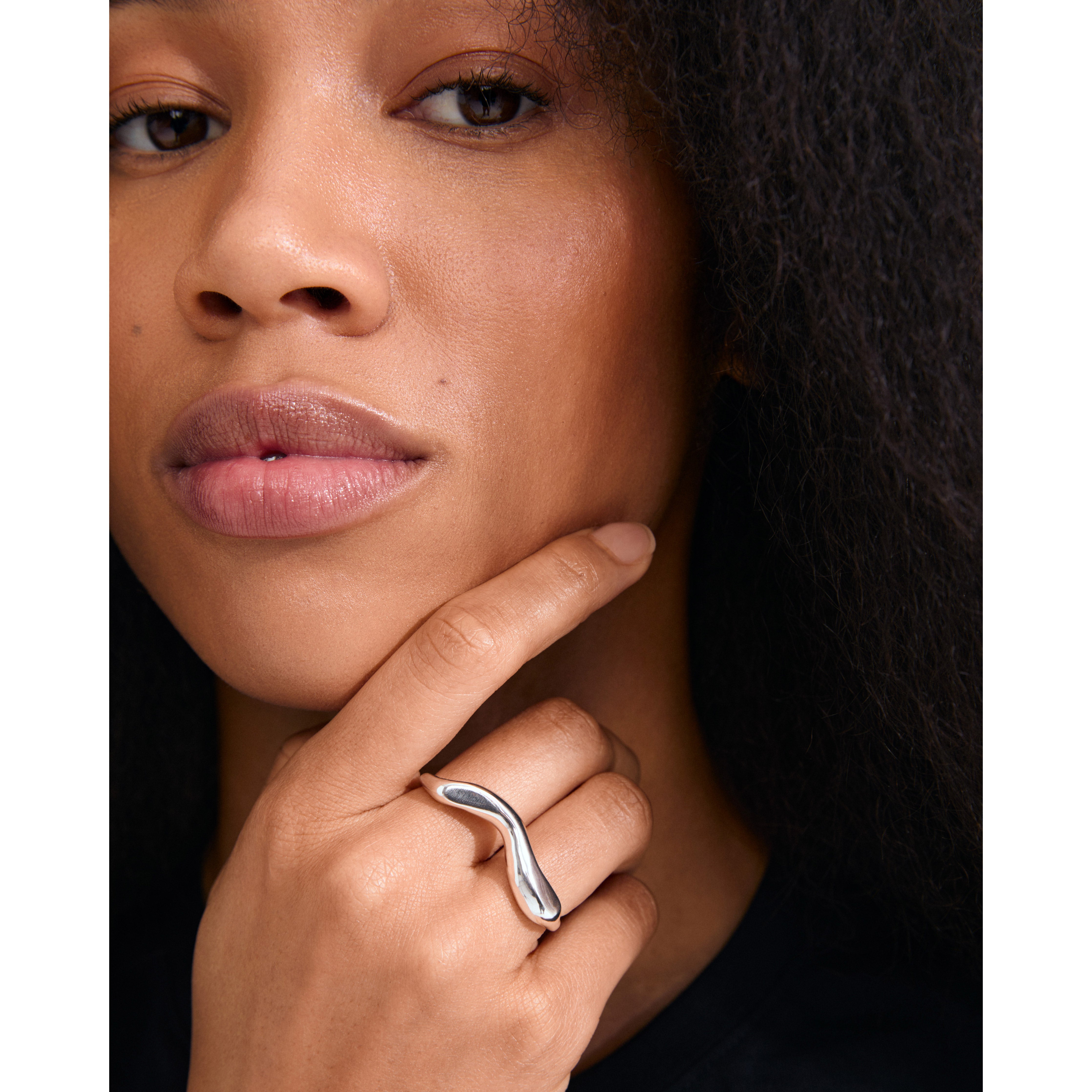pilgrim-evon-doppelring-versilbert image 3