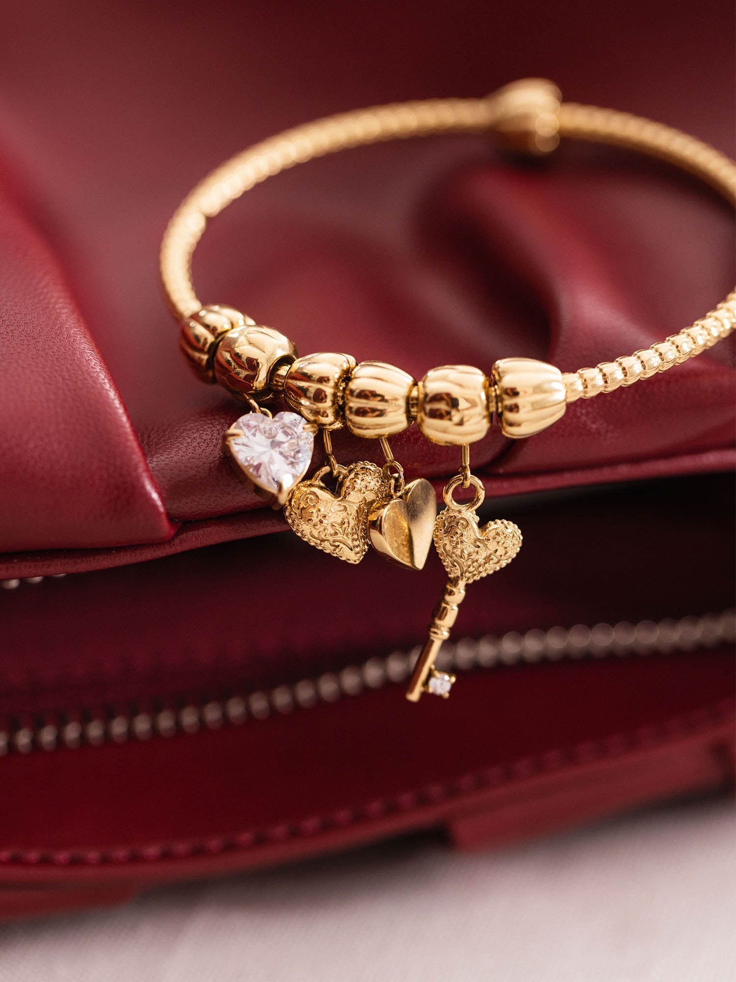 purelei-lei-herz-charm-herz-anh-nger-f-r-lei-armreif-in-gold-silber-ros-gold image 4