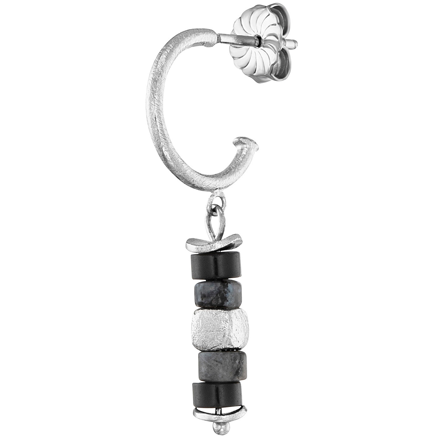 julie-julsen-loving-stones-ohrschmuck-8-schwarze-edelsteine-achat-und-labradorit image 4