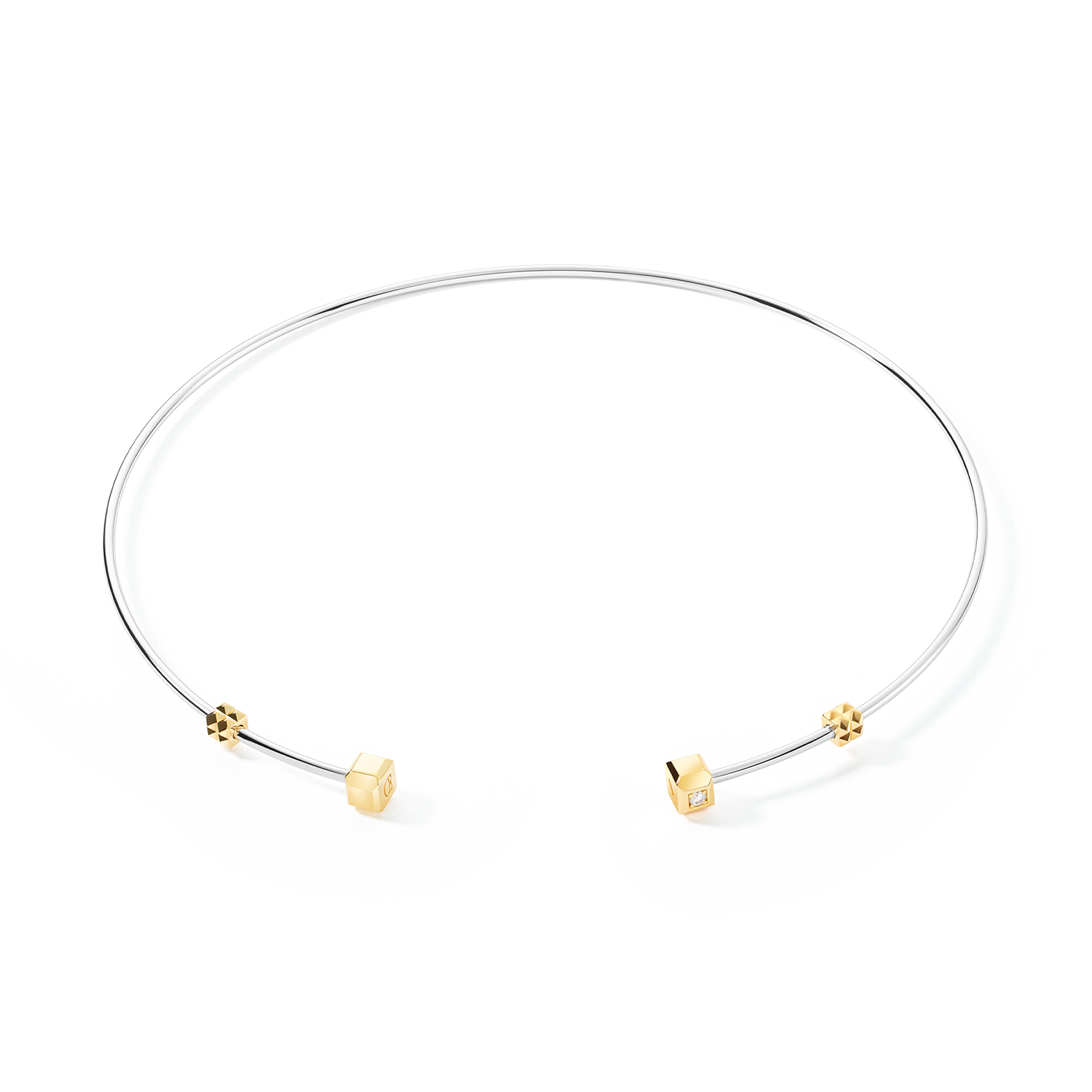 coeur-de-lion-statement-halsreif-offen-bicolor-fine-edition-42-cm image 1