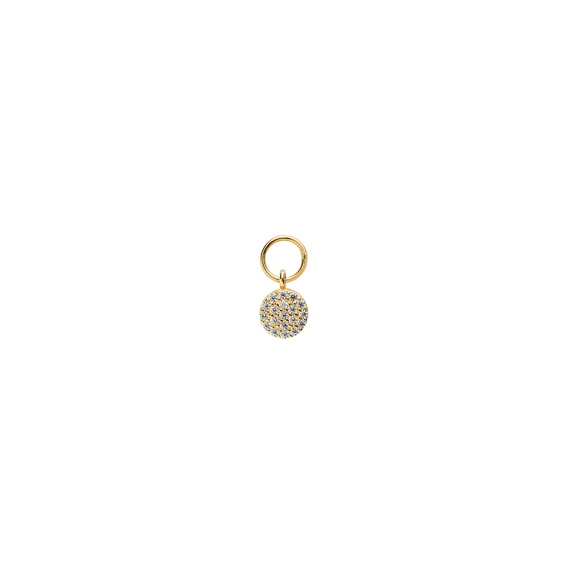 xenox-fine-orbit-ohrring-anh-nger-585-gelbgold-mit-zirkonia image 1