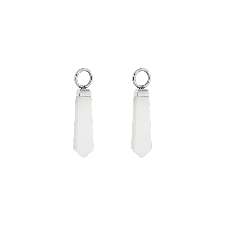 coeur-de-lion-ear-me-up-charm-obelisk-silber-wei-paar image 1