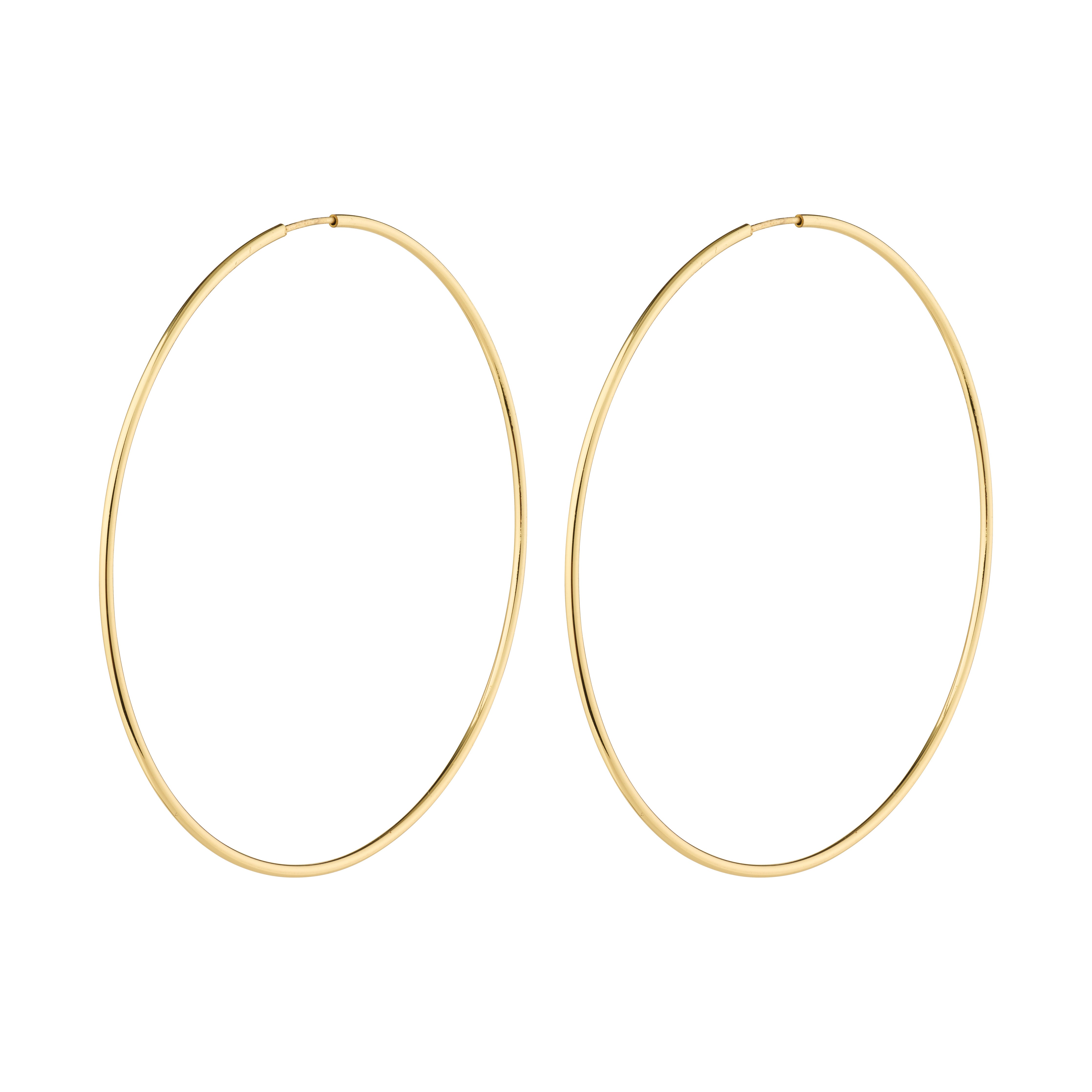 pilgrim-sanne-creolen-x-large-goldplattiert-60-mm image 1